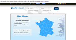 Desktop Screenshot of megaadresse.com